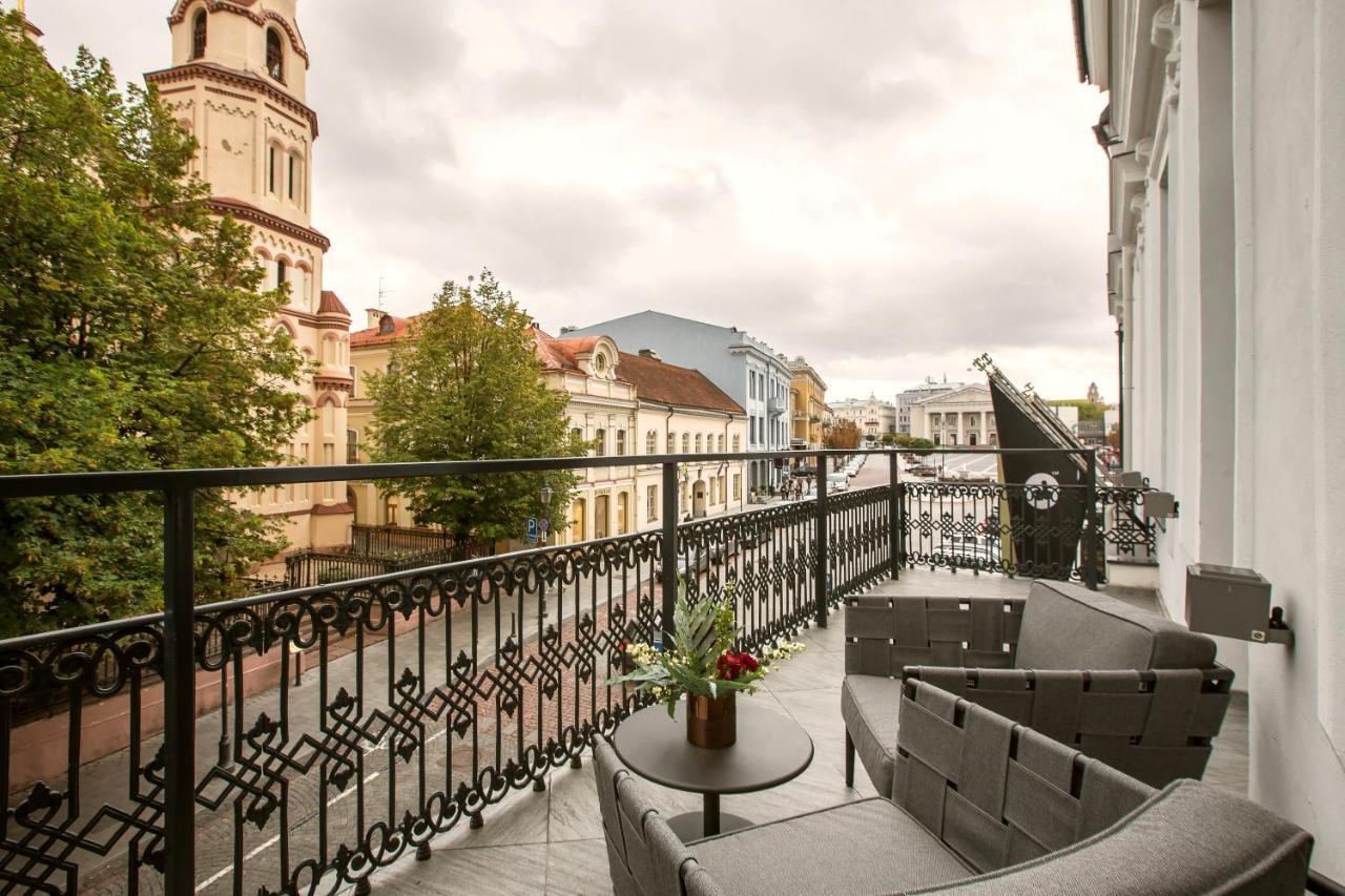 Hotel Pacai, Vilnius, A Member Of Design Hotels Εξωτερικό φωτογραφία A balcony in Vilnius, Lithuania